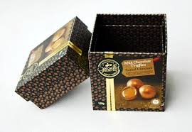 Artisan chocolate box sample